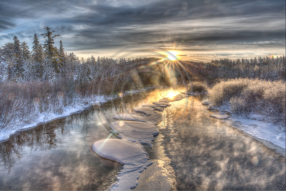 (c) James Netz-Winter Namekagon River Sunrise-152